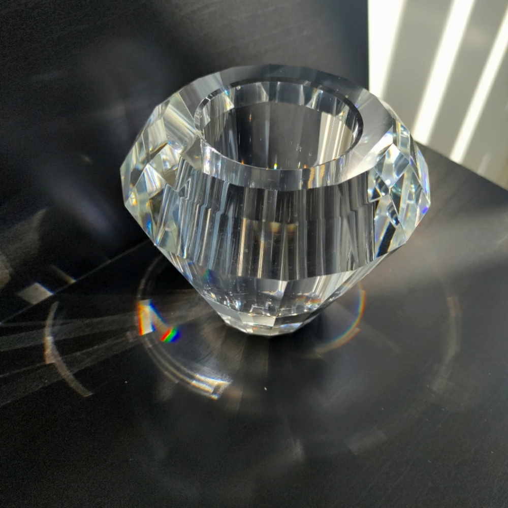 Crystal Lenox Candle Holder